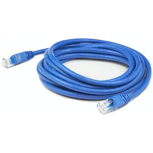 AddOn Networks 35ft RJ-45 (Male) to RJ-45 (Male) Straight Blue Cat7 S/FTP PVC Copper Patch Cable