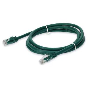 15.24 m, RJ-45, UTP, PVC, Cat6A, Green