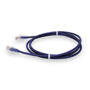 AddOn Networks ADD-5FCAT6P-PE-TAA networking cable Purple 1.52 m Cat6 U/UTP (UTP)