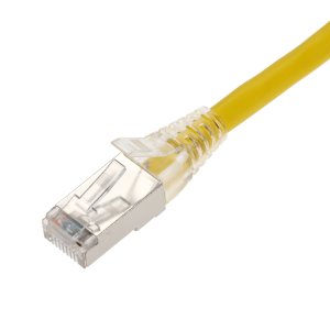 AddOn Networks ADD-5FCAT6SP-YW-TAA networking cable Yellow 1.52 m Cat6