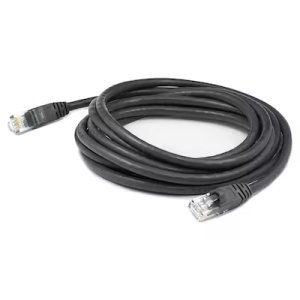 19.81 m, RJ-45, UTP, PVC, 24AWG, Cat6A, Black