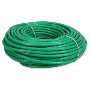 19.81 m, RJ-45, Cat6A, Green, PVC, UTP