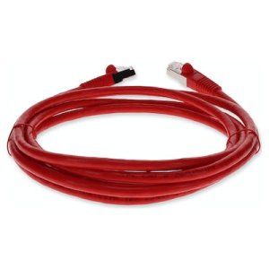 2.13 m, RJ-45, STP, PVC, 24AWG, Cat6, Red