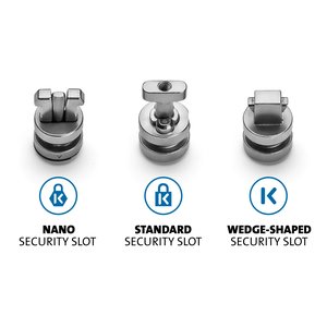 Kensington ClickSafe 3-in-1 Anchor Pack for T-BarWedgeNano Slots.