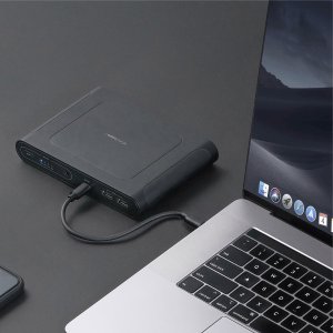 Omnicharge Mobile 25600 Lithium-Ion (Li-Ion) 25600 mAh Wireless charging Black