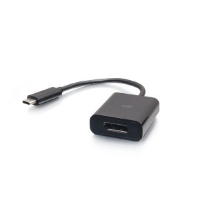 C2G USB-C® to DisplayPortTM Adapter Converter - 4K 60Hz - Black