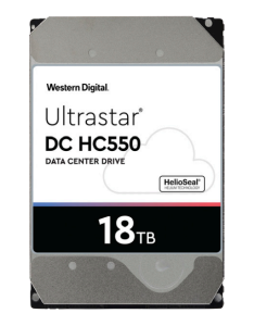 Western Digital Ultrastar DC HC550 internal hard drive 18 TB 7200 RPM 512 MB 3.5" SAS