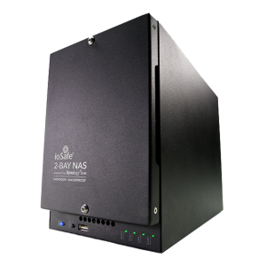 ioSafe 218 NAS Mini Tower Realtek RTD1296 2 GB DDR4 8 TB HDD Black