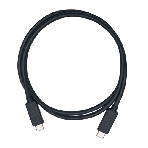 QNAP USB3.1 GEN2 10G 1.0M TYPE-C TO TYPE-C CABLE USB cable USB 3.2 Gen 2 (3.1 Gen 2) 1 m USB C Black