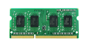 4 GB DDR3L-1866, SO-DIMM, 204-pin, 1.35 V