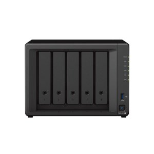 Synology DiskStation DS1522+ NAS Tower Ryzen Embedded R1600 8 GB DDR4 19.2 TB SSD DiskStation Manager Black