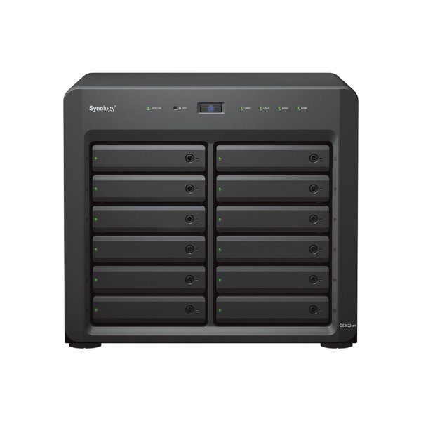 Synology DiskStation DS3622xs+ NAS Desktop Intel® Xeon® D D-1531 16 GB DDR4 144 TB HDD DiskStation Manager Black