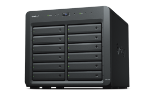 Synology DX1215II/192TB-HAT53 disk array Desktop Black