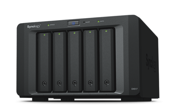 Synology DX517 disk array 20 TB