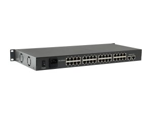 LevelOne 34-Port Fast Ethernet PoE Switch, 802.3at/af PoE, 32 PoE Outputs, 2 x Gigabit RJ45, 250W