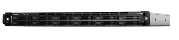 Synology FlashStation FS2500 NAS/storage server Rack (1U) AMD Ryzen V1780B 8 GB DDR4 Black, Grey