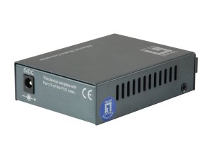 LevelOne RJ45 to SC Fast Ethernet Media Converter, Multi-Mode Fiber, 1310nm, 2km