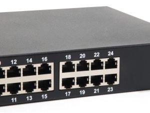 LevelOne 24-Port Gigabit PoE Switch, 802.3at/af PoE, 500W