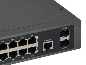 LevelOne GEP-2652 network switch Managed L2 Gigabit Ethernet (10/100/1000) Power over Ethernet (PoE) Grey