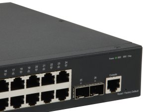 LevelOne KILBY 26-Port L2 Managed Gigabit Switch, 2 x 10GbE SFP+