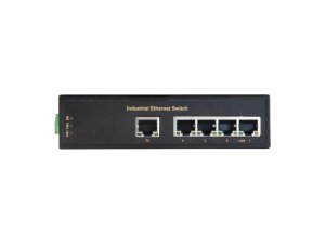 LevelOne 5-Port Fast Ethernet Industrial Switch, -40°C to 75°C