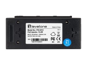 LevelOne POI-2012 PoE adapter Fast Ethernet 52 V