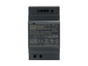 LevelOne 24V DC Industrial Power Supply, 60W, DIN-Rail