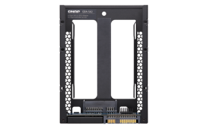 QNAP QDA-SA2-4PCS storage drive enclosure HDD/SSD enclosure Black 2.5"