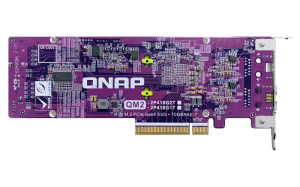 QNAP Card QM2 interface cards/adapter Internal PCIe, RJ-45