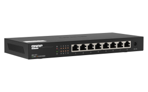 QNAP QSW-1108-8T network switch Unmanaged 2.5G Ethernet (100/1000/2500) Black