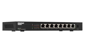 QNAP QSW-1108-8T network switch Unmanaged 2.5G Ethernet (100/1000/2500) Black