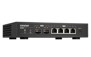 QNAP QSW-2104-2S network switch Unmanaged 2.5G Ethernet Black