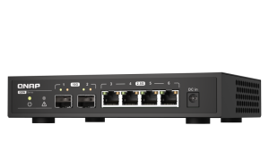 QNAP QSW-2104-2S network switch Unmanaged 2.5G Ethernet Black