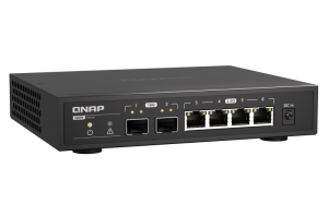 QNAP QSW-2104-2S network switch Unmanaged 2.5G Ethernet Black