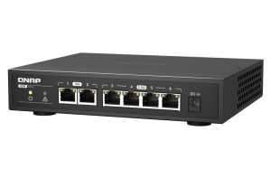 QNAP QSW-2104-2T network switch Unmanaged 2.5G Ethernet (100/1000/2500) Black