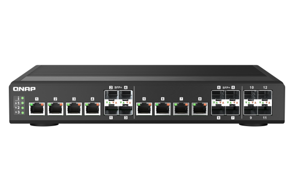 QNAP QSW-IM1200-8C network switch Managed L2 Black