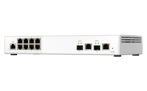 QNAP QSW-M2108-2C network switch Managed L2 2.5G Ethernet (100/1000/2500) Grey, White