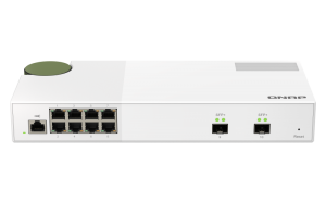 QNAP QSW-M2108-2S network switch Managed L2 2.5G Ethernet (100/1000/2500) Grey