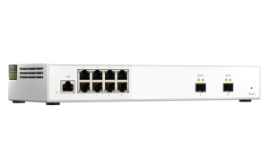 QNAP QSW-M2108-2S network switch Managed L2 2.5G Ethernet (100/1000/2500) Grey