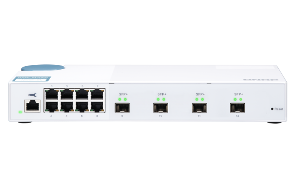 QNAP QSW-M408S network switch Managed L2 Gigabit Ethernet (10/100/1000) White