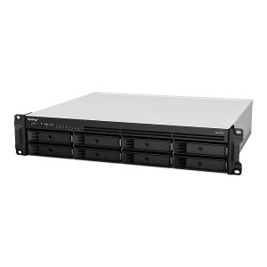 Synology RackStation RS1221RP+ NAS Rack (2U) Ryzen Embedded V1500B 4 GB DDR4 112 TB HDD DiskStation Manager Black