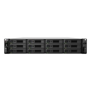 Synology RackStation RS3621xs+ NAS Rack (2U) Intel® Xeon® D D-1541 8 GB DDR4 11.52 TB SSD DiskStation Manager Black