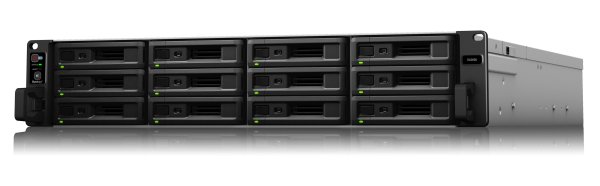 Synology RackStation SA3600 NAS/storage server Rack (2U) Intel® Xeon® D D-1567 16 GB DDR4 HDD+SSD DiskStation Manager Black, Grey