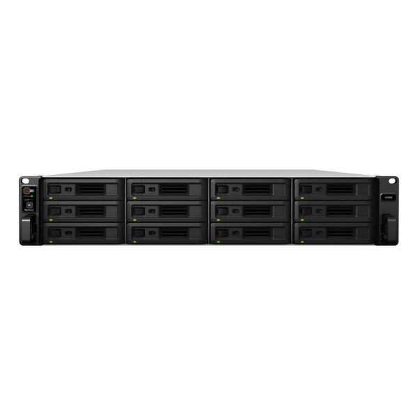 Synology SA SA3600 NAS Rack (2U) Intel® Xeon® D D-1567 16 GB DDR4 144 TB HDD DiskStation Manager Black