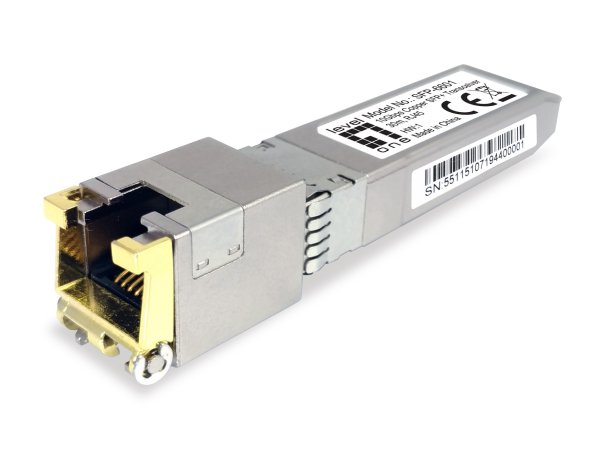 LevelOne SFP-6601 network transceiver module Copper 10000 Mbit/s SFP+