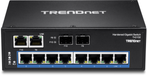 Trendnet TI-G102 network switch Gigabit Ethernet (10/100/1000) Black