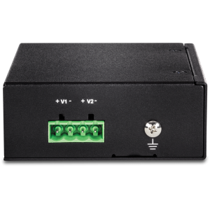 Trendnet TI-PE50 network switch Unmanaged Fast Ethernet (10/100) Power over Ethernet (PoE) Black