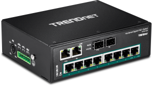 Trendnet TI-PG102 network switch Unmanaged Gigabit Ethernet (10/100/1000) Power over Ethernet (PoE) Black