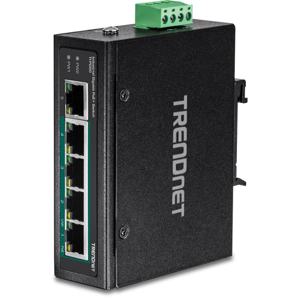 Trendnet TI-PG50 network switch Unmanaged Gigabit Ethernet (10/100/1000) Power over Ethernet (PoE) Black