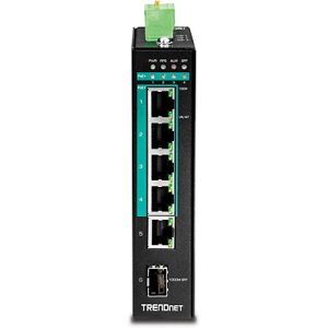 Trendnet TI-PG541 network switch Unmanaged L2 Gigabit Ethernet (10/100/1000) Power over Ethernet (PoE) Black